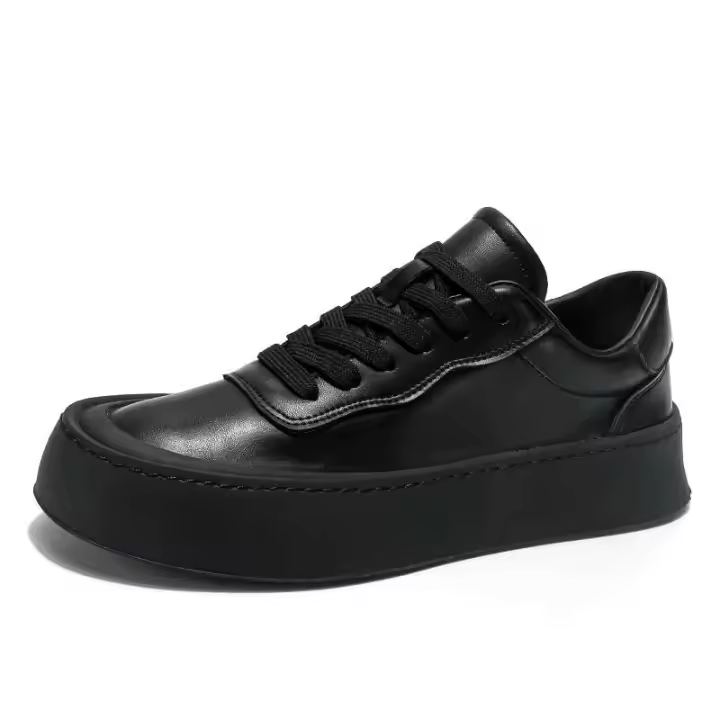 Nuevos zapatos de goma blancos modernos y económicos para uso diario informal, zapatos de hombre baratos, fabricados por Jinjiang - 1