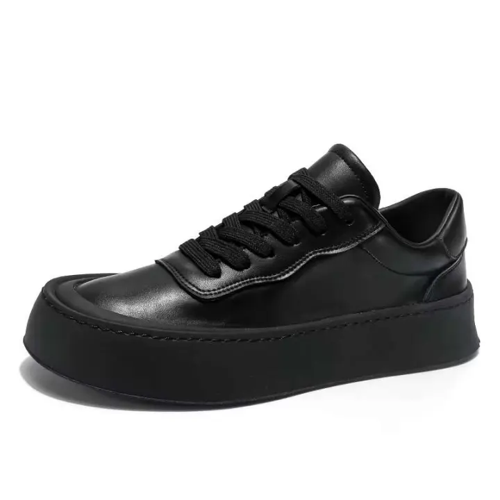 Nuevos zapatos de goma blancos modernos y económicos para uso diario informal, zapatos de hombre baratos, fabricados por Jinjiang - 1