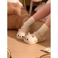 Sandalias de Mujer con Punta Cerrada para Verano al Aire Libre, Estilo Rilakkuma con Agujeros, Antideslizantes y Resistentes al Olor, Lindas para Chicas 2025. - details 4