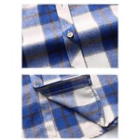 Camisa de Verano Casual para Hombres Cuello Cuadrado, Camisa de Oficina con Estilo, Moda de Piso, Talla 7XL - details 6