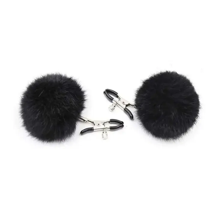 Leten Un par de juguetes de coqueteo alternativos para parejas con pinzas para pezones, disponibles en negro, blanco, rojo, rosa y varios colores para elegir - 1