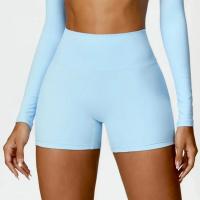 Pantalones cortos de Yoga para mujer, ropa de gimnasio de cintura alta, pantalones cortos deportivos de ciclismo - details 2