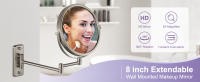 makeup mirror wall mounted