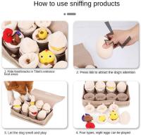 Juguetes de Peluche ATUBAN para Perros Manta de Snuffle Duradera y Interactiva con Muñecas de Huevo y Rompecabezas Sonido Para Alimentación Lenta Adecuado para Todas las Raças y Géneros Ideal para Interior - details 3