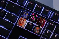 ECHOME Anime Keycap Set - Teclas personalizadas con arte original de Kitsune Perfil Cherry para teclados mecánicos Kits HOT KEYS HKP Accesorios Gaming Artesanales con diseño exclusivo. Compatibles con teclados estándar, ideales para jugadores y coleccioni - details 2