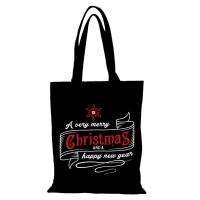 Bolsas de tela, regalo de Año Nuevo, Feliz Navidad, bolso personalizado, bolso de mujer de dibujos animados, bolso de mano para hombre, bolsos de lona, ​​comprador ecológico para mujer - details 8