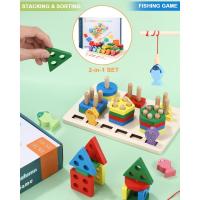 Juguetes Educativos Montessori Set de Construcción 2 en 1 Regalo de Cumpleaños Ideal para Niños de 1 a 3 Años - details 3