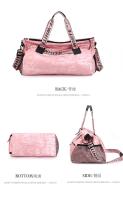 Bolsa de gimnasio de gran capacidad para mujer, bolso de viaje de separación, bolsa deportiva de Fitness, seca y húmeda - details 19