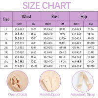Slimming Shapewear for Women Postpartum Tummy Control Body Shaper Butt Lifter Bodysuit Zipper Open Bust Open Crotch Corset Fajas - details 0