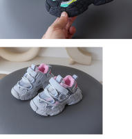 Otoño de los niños nuevos niños y niñas ligero papá zapatos al aire libre de los niños zapatos para correr casual zapatos antideslizantes. - details 9