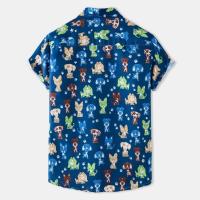 Camisa hawaiana de manga corta para hombre, camisa con estampado completo de flores para playa, novedad de 2024 - details 4