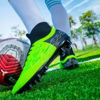 Zapatos de Fútbol de Caña Alta Ultraligeros Zapatillas de Fútbol Antideslizantes para Entrenamiento en Césped, Nuevos 2024 - details 10