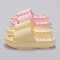 Chanclas de Plataforma Suaves Eva para Mujer Antideslizantes, Flat, 4cm de Espesor, Verano 2024, Uso Interior, Zapatillas de Baño, Moda - details 4