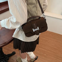 Moda y textura de las mujeres versátil pequeña bolsa 2025 nueva bolsa de hombro de gama alta estilo popular extranjero pequeña bolsa cuadrada - details 6