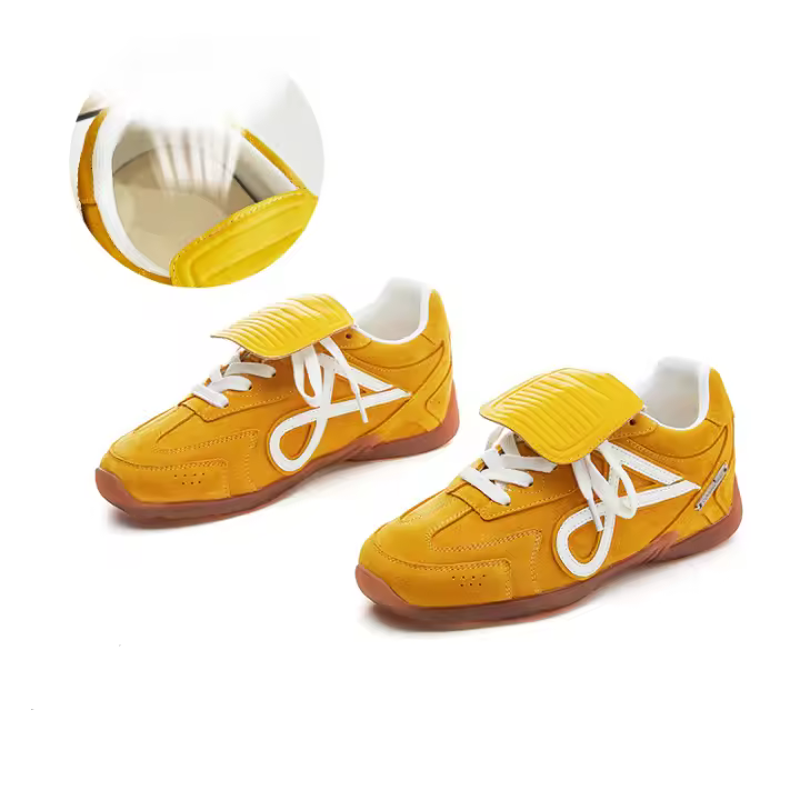 Zapatillas de entrenamiento alemanas de cuero Aumento de altura interior de 2,5 cm - 1