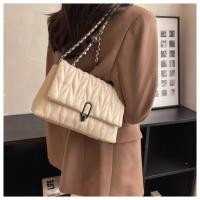 Bolso Cuadrado Bordado Rombo Bolso Cadena Bolso Mujer Bolso Moda - details 3
