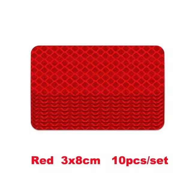 Pegatinas para parachoques de coche, cinta de advertencia, pegatinas reflectantes seguras - 1