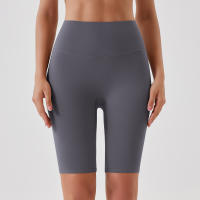Hamidou-pantalones cortos de Yoga para mujer, mallas deportivas transpirables, de cintura alta, para entrenamiento y gimnasio - details 80