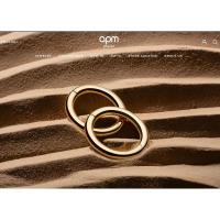 ΑΡМ Monaco Brazalete premium ajustable hacia arriba y hacia abajo Pulsera de oro rosa con perlas de plata de ley - details 0