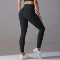Pantalones de mujer y de gimnasio, pantalones cortos deportivos sin costuras, control abdominal, levantamiento de cadera, mallas de yoga - details 22