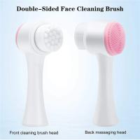Cepillo de Limpieza Facial de Silicona Suave Cepillo Exfoliante Manual de Masaje Facial con Doble Cara - details 8