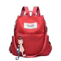 Mochila Multifuncional Antirrobo de de Gran Capacidad Estilo Floral Correa Hombro Arcuada - details 35