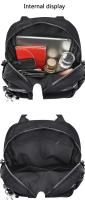 Mochila pequeña con cremallera para mujer, mochila de moda con correa ajustable para el trabajo y la escuela - details 10