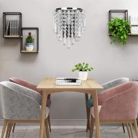 Lámpara de pared de cristal moderna, sala de estar candelabro cromado para, baño, decoración de iluminación interior del hogar - details 4