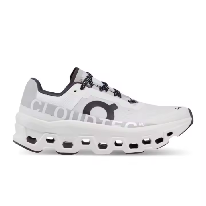Zapatillas Blancas On Running Cloudmonster Totalmente Blancas - 1