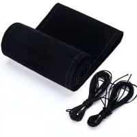 Funda universal de ante para volante de carreras, cosida a mano, bricolaje - details 6