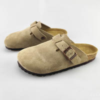 Zapatillas de Cuero Suave Antideslizante Zapatos de Playa para Hombres y Mujeres en Verano - details 21
