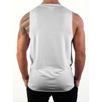 Summer Gym Tank Tops Men Mesh Running Sport Fitness Sleeveless Shirt Plain Quick Dry Bodybuilding Singlets Men's Clothing - details 10