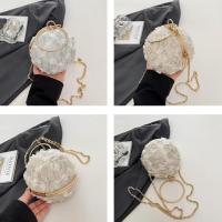 Bolso portátil para banquete de noche con bordado, bolso de mano con bola de encaje de gran capacidad, bolso de hombro, bolso cruzado, bolso de mano para mujer - details 1
