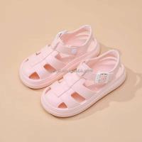 Nuevo 2025 zapatos para niños sandalias con diseño de hebilla clásica para niños niñas, sandalias suaves y cómodas, zapatillas, escuela 26 - details 8