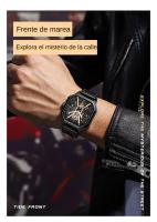 POEDAGAR Nuevo reloj multifunción para hombre súper brillante reloj de cuarzo - details 13