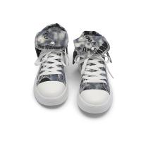 Una tallas dos tallas mujer pareja top alto con cordones nuevas alpargatas tallas euro tablero de graffiti plano - details 14