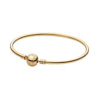 Pandora Chapado en Cobre Blanco Gruzo Plata Gold Rose Huesode Serpiente pulsera AMOR Amor pulsera - details 16