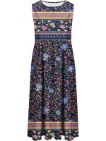 NOVEDAD DE VERANO 2025, vestido veraniego MIDI informal bohemio sin mangas para mujer con bolsillos y suelto - details 14
