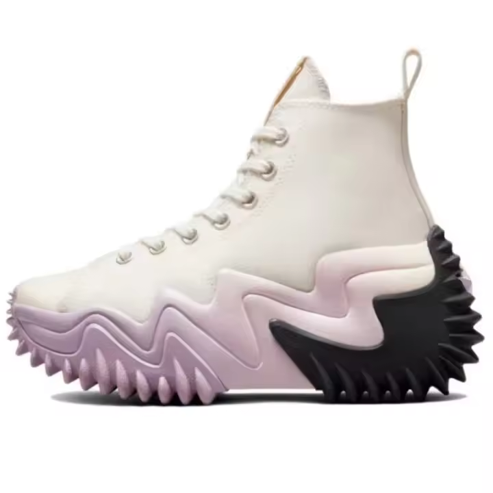 Zapatillas de deporte de suela gruesa, zapatos de lona, ​​modernos y casuales. - 1
