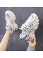 Zapatillas Deportivas para Mujer 2025 Zapatos Planos con Plataforma Zapatos Informales Verdes - details 4