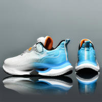 Zapatillas de baloncesto de gran tamaño para hombre, zapatos deportivos transpirables con superficie de malla absorbente antideslizante - details 7