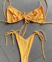 2020 traje de baño para mujer, bikini con tirantes, traje de baño liso de doble cara, bikini sexy, fiesta en la piscina, esencial, nuevo - details 29