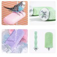 Palos de molienda de patas de superficie rugosa, plataforma de salto de resina, poste de pie para loros resistente al desgaste, amoladora de uñas con pico antideslizante - details 5