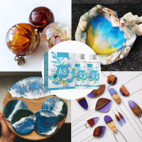 Adhesivo de resina epoxi transparente, pegamento Manual superclaro para manualidades, joyería hecha a mano - details 7