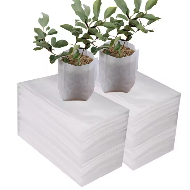 Bolsas de Crecimiento Ecológicas para Jardín 100pcs Biodegradables Sin Tejido Ideal para Invernidos - 1