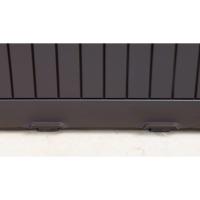 Arcón exterior Baúl de almacenamiento de resina marrón Capacidad de 270L - details 3