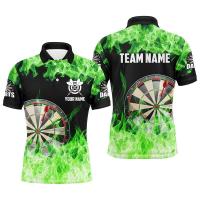Camisetas con estampado 3D de dardos a la moda, camisetas informales de gran tamaño con nombre personalizado para hombre, uniformes de equipo deportivo - details 6
