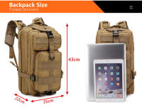 Mochila táctica impermeable, bolsa pequeña para exteriores, senderismo, Camping, caza - details 2