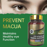 Suplemento de vitaminas y minerales para los ojos que apoya la salud ocular, 90 cápsulas - details 0