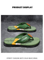 Sandalias de Hombre para Verano Nueva Tendencia Casual Playa Antideslizante Fondo Suave Resistente al Desgaste - details 11